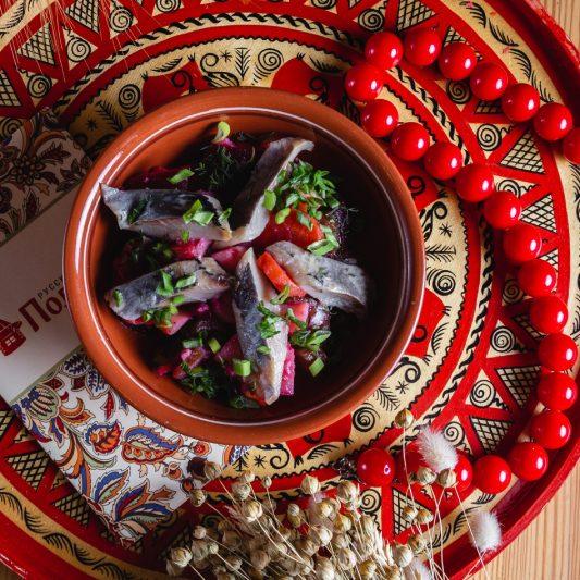 Винегрет с сельдью