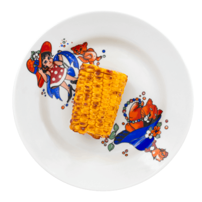 Кукуруза жареная на гриле