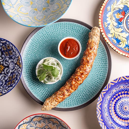 Люля-кебаб из свинины