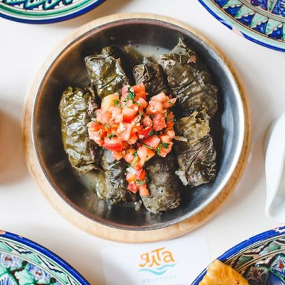 Сарма (голубцы из баранины в виноградном листе)