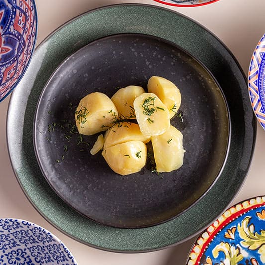 Картофель отварной с зеленью (150гр)