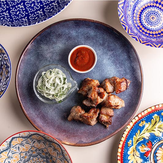 Шашлык из свиной шеи